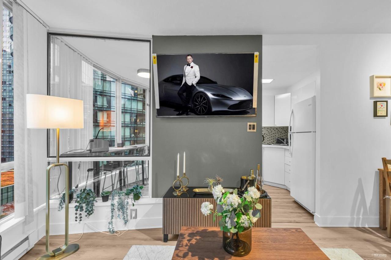 1-Br Condo In Downtown Coal Harbour With Parking And City Views فانكوفر المظهر الخارجي الصورة