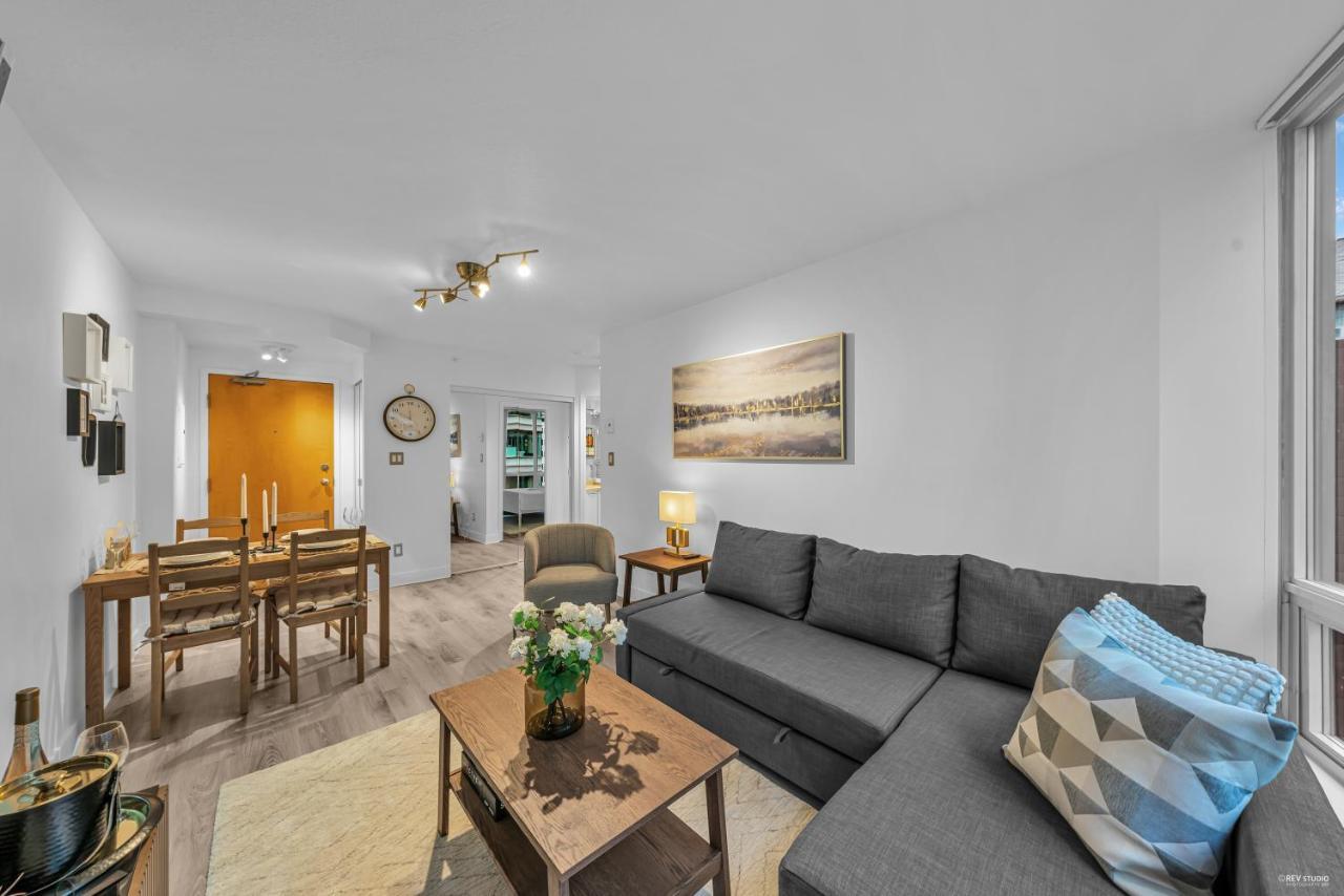 1-Br Condo In Downtown Coal Harbour With Parking And City Views فانكوفر المظهر الخارجي الصورة
